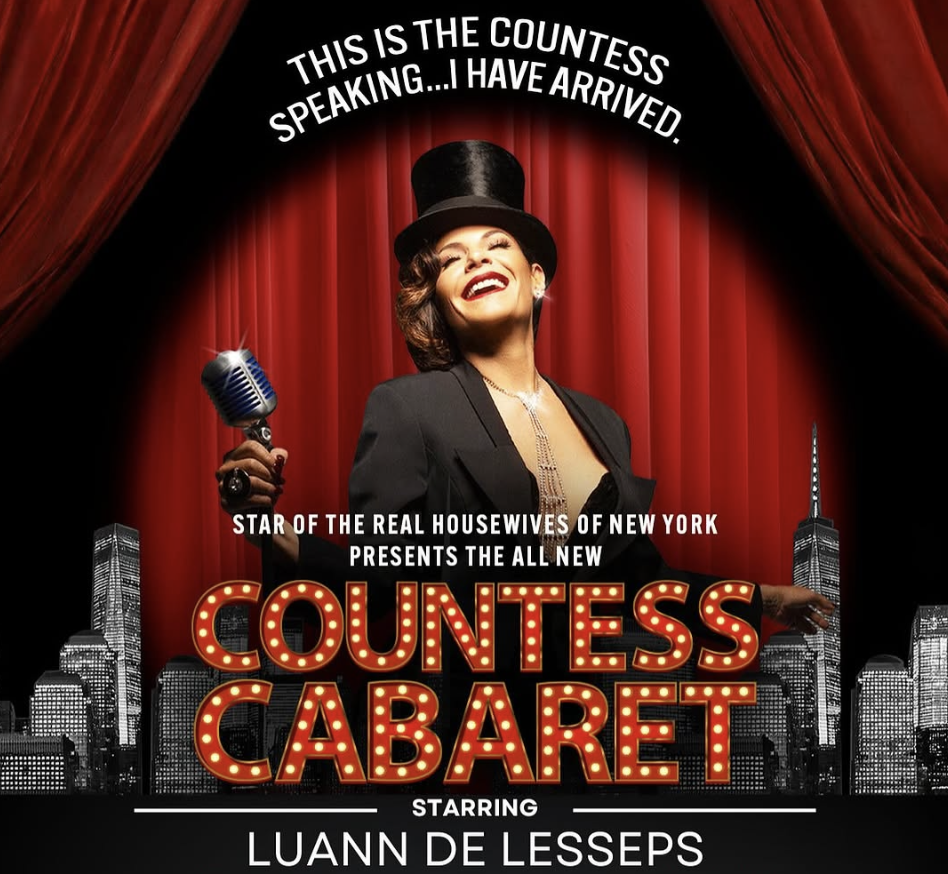 Image to announce the show "Countess Cabaret".